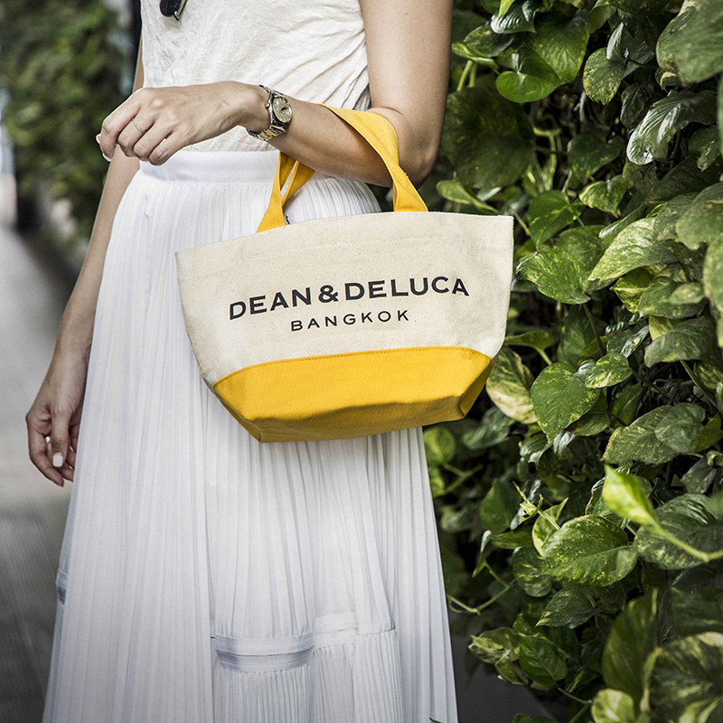 Dean and deluca canvas tote bag sale